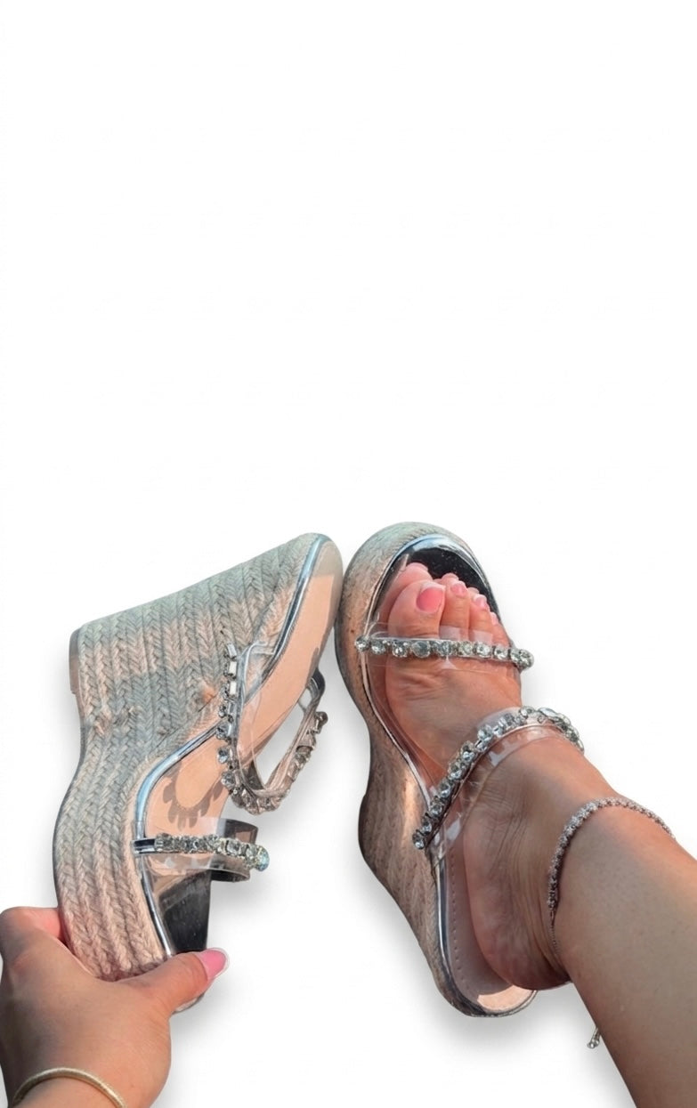 Silver starlight wedges